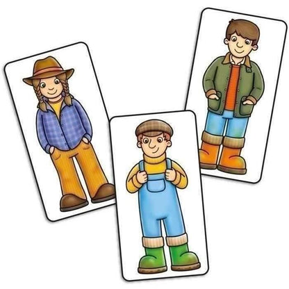 Old MacDonald Lotto - Memo Game - ORCHARD