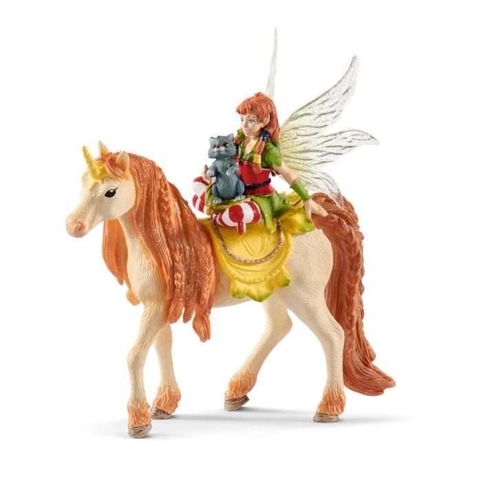 Schleich - Fairy Marween with a sparkling unicorn - 70567