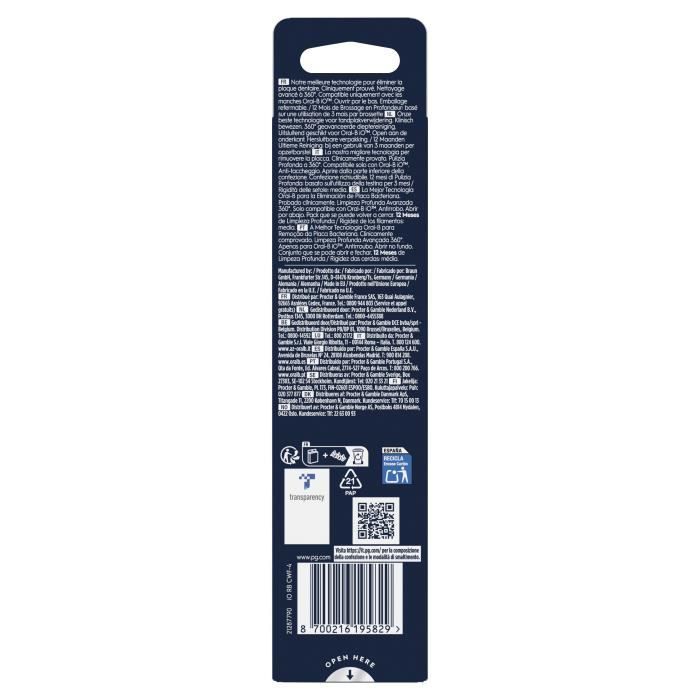 Brushes - ORAL-B - IO refills Ultimate Clean - Pack of 4 - White