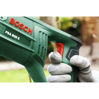 Bosch saber saw - PSA 900 E (delivered with 1 wood blade and 1 wood and metal blade)