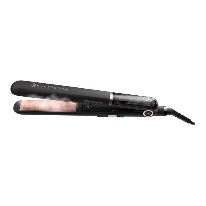 Steam Straightener - Bellissima - My Pro Steam B28 100 - Protection and Shine Straightener - 3 Temperatures - All Hair Types