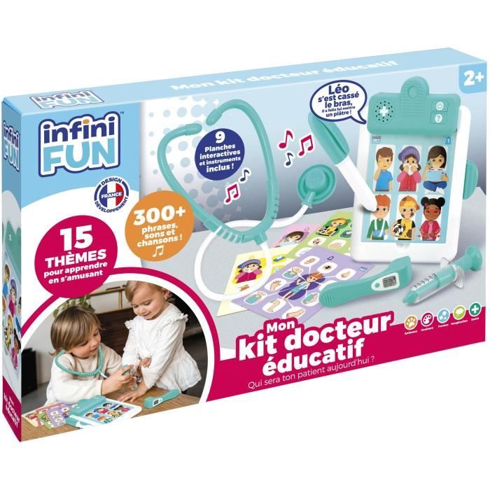 Doctor Kit - KD - My Educational Doctor Kit - More than 300 sentences and 15 educational themes from 2 years old