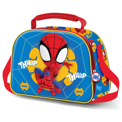 Marvel Spiderman Web Out 3D lunch bag