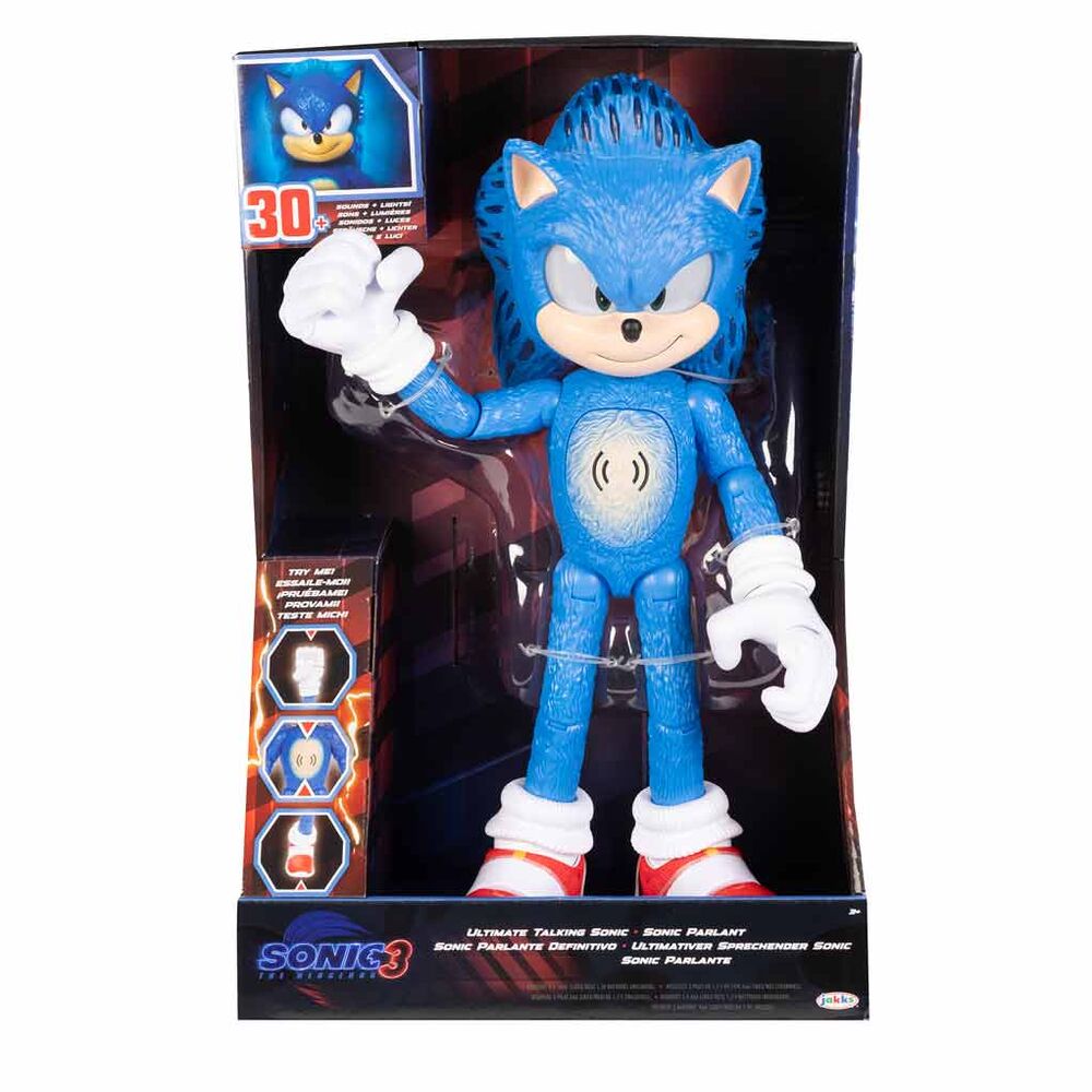 Sonic 3 The Movie Interactive Sonic figure 35cm