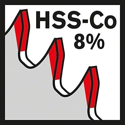 Box of 9 pieces of HSS bimetal hole saws for electricians - BOSCH