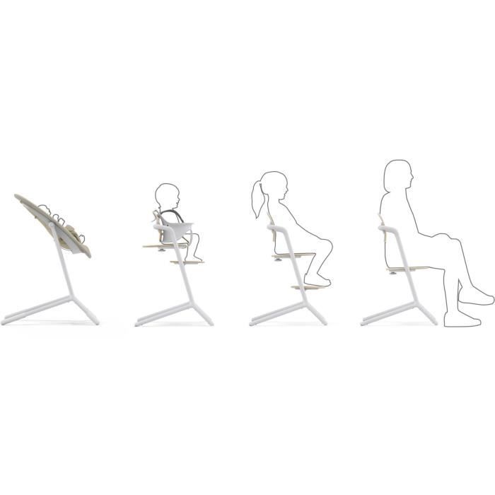 CYBEX - Lemo 2 Adjustable High Chair - Sand White