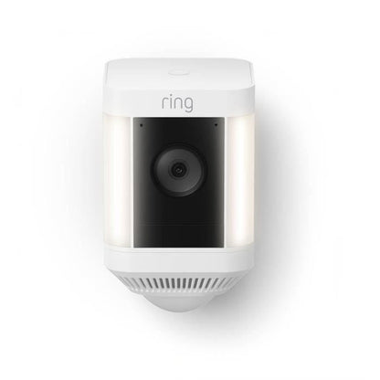 RING Spotlight Plus Battery Surveillance Camera - White - EU