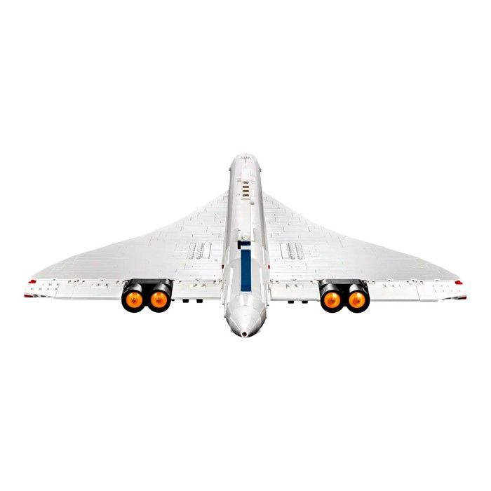 LEGO Icons Concorde, Airplane Model Building Kit for Adults, Aircraft Vehicle Set with Authentic Details and 3 Modes