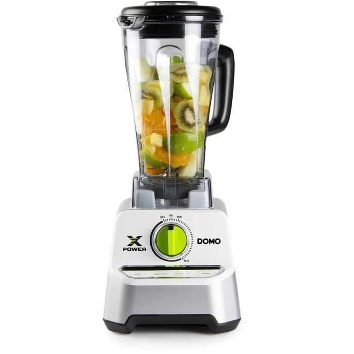 Blender XPOWER - DOMO - DO747BL - 1500 W - 2 L - Gray