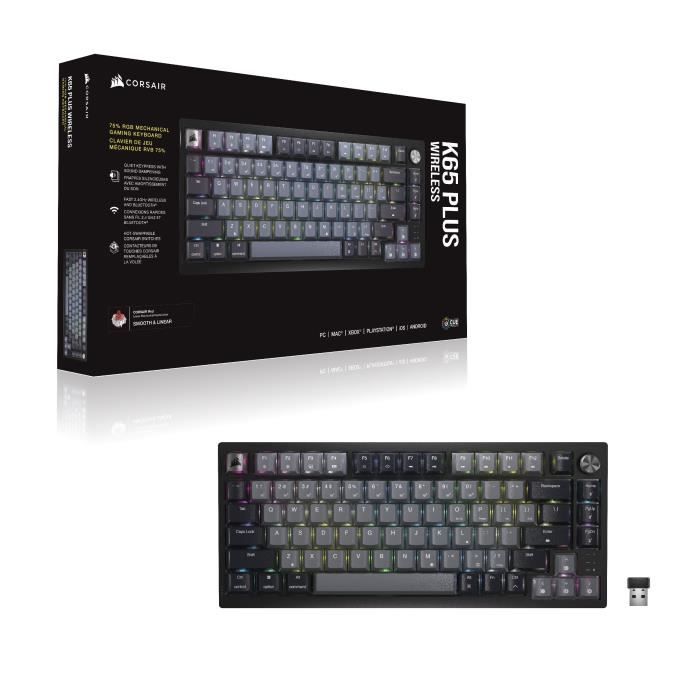 CORSAIR Name: Gaming K65 Plus