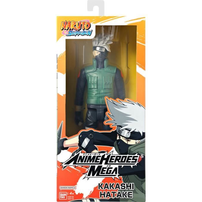 Anime Heroes articulated figure - BANDAI - Naruto Shippuden - Kakashi Hatake Mega - 30 cm