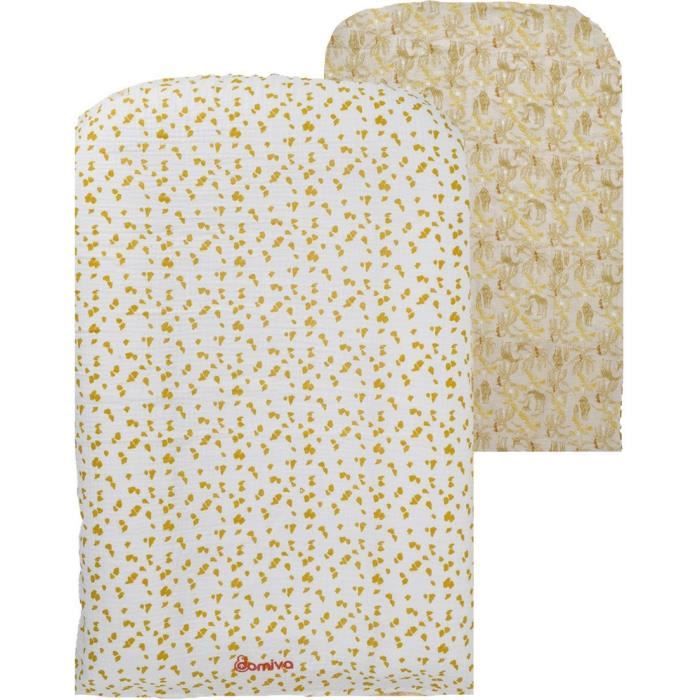 Changing mat - DOMIVA - Honey Moon - Ultra comfortable - Reversible and removable cover