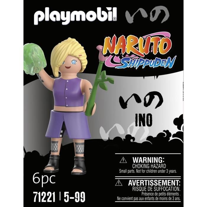 PLAYMOBIL 71221 Ino - Naruto Shippuden - Ages 5
