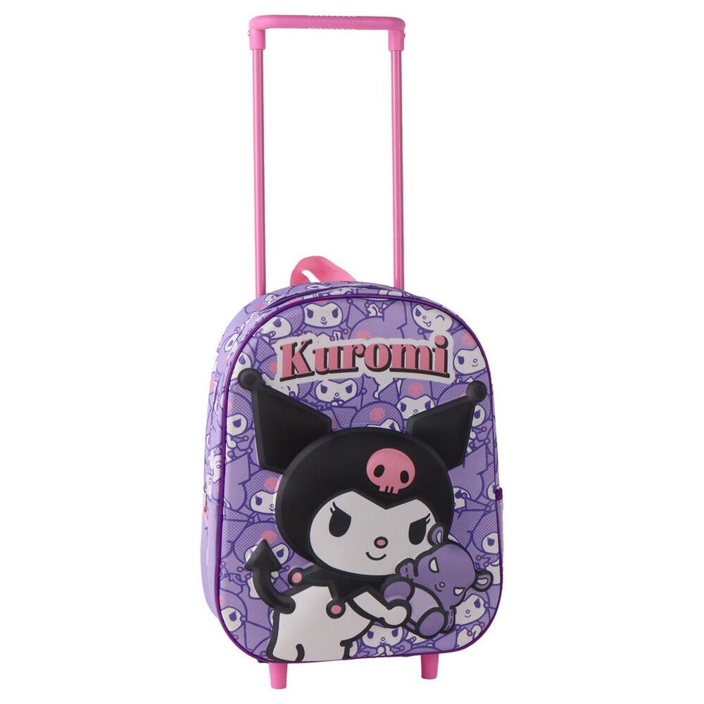 Hello Kitty Kuromi 3D trolley 30cm