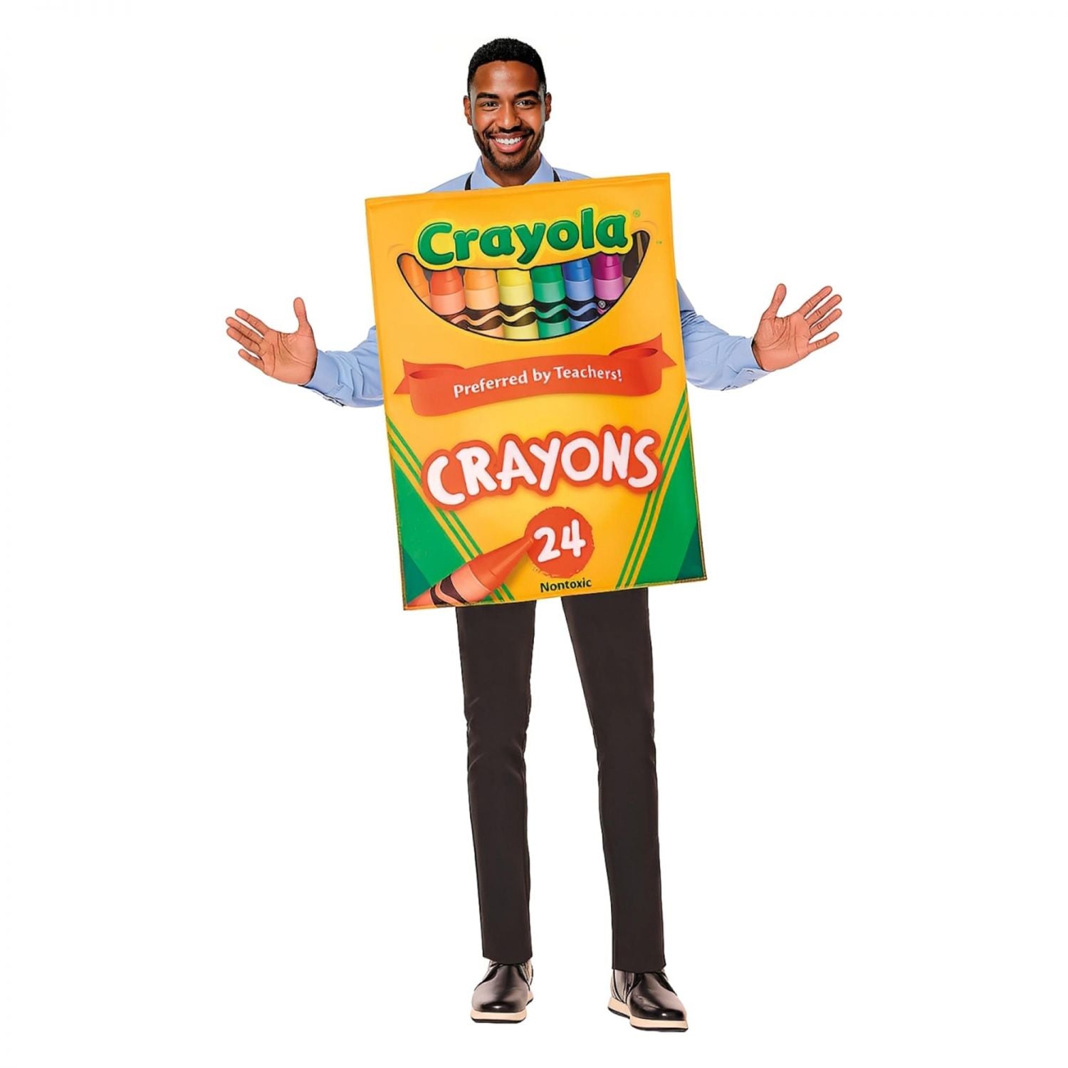 Crayola Crayon Box Adult | One Size Fits Most