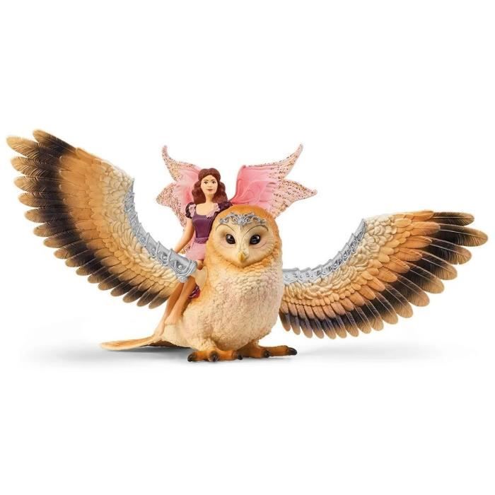 Schleich - Elf with a sparkling owl V2 - 70789 - Bayala range