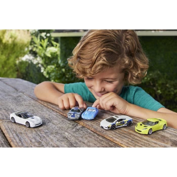 MATCHBOX Pack of 5 vehicles - C1817 - Small Cars - 3 years and +