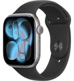 Apple Watch Serie 11 46mm AC/Space Grey SB/Black M/L ITA MEV44QL/A