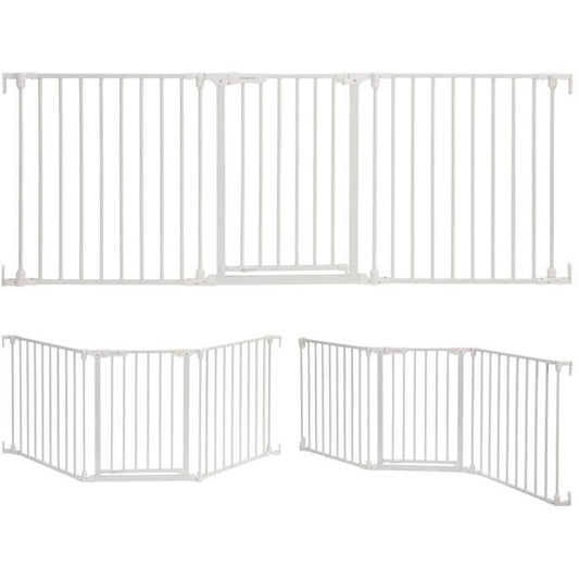 Child safety gate - Discovery 3 - DREAMBABY - 74.5 cm to 1.95 cm - White