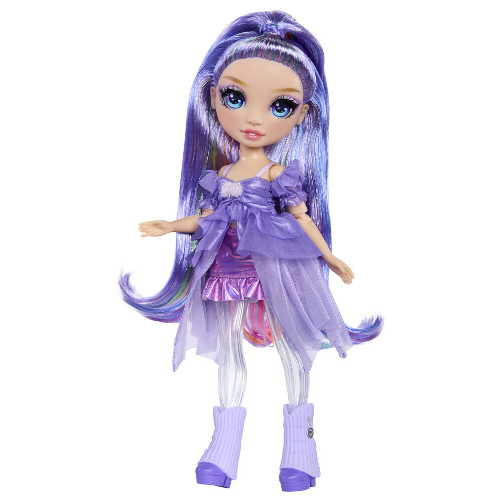 Rainbow High Rainbow Shimmers Feature Fantasy Violet doll