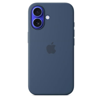 APPLE iPhone 16 - Silicone Case with MagSafe - Denim