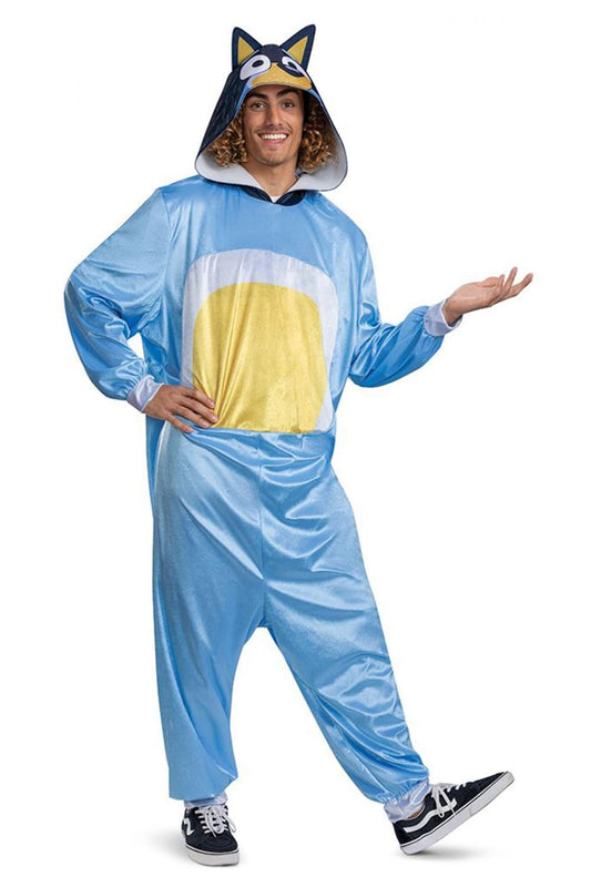 Bluey Bandit (Dad) Classic Adult Costume | Large/ X-Large (42-46)