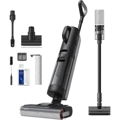 Dreame H12 DUAL Broom Vacuum Cleaner Water and Dust Cleaner with Accessories and Hot Air Drying