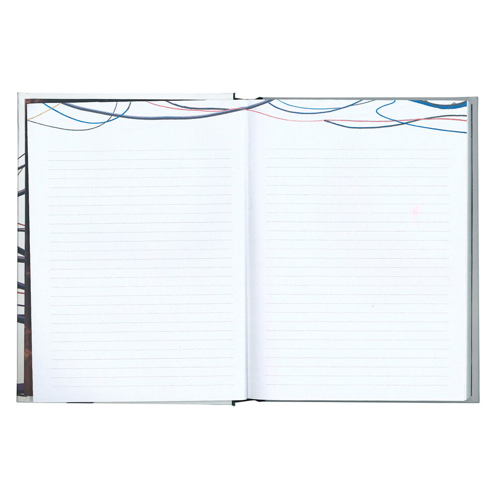 Ghost in the Shell Notebook with light