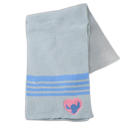 Disney Stitch winter set snood hat gloves