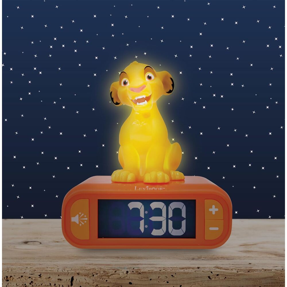 Disney The Lion King Digital alarm clock night light