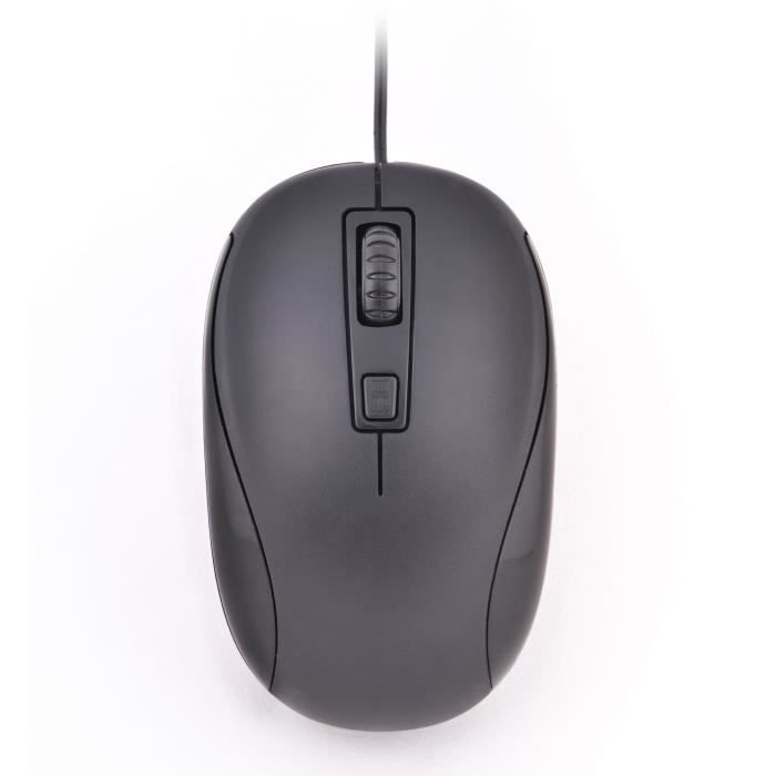 BLUESTORK MW-OFF10 Optical Mouse - Wired - 4 Buttons - 800/1200 DPI