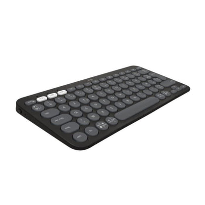 LOGITECH - Wireless keyboard - Pebble Keys 2 K380s - Bluetooth - Easy-Switch button - Graphite - (920-011803)