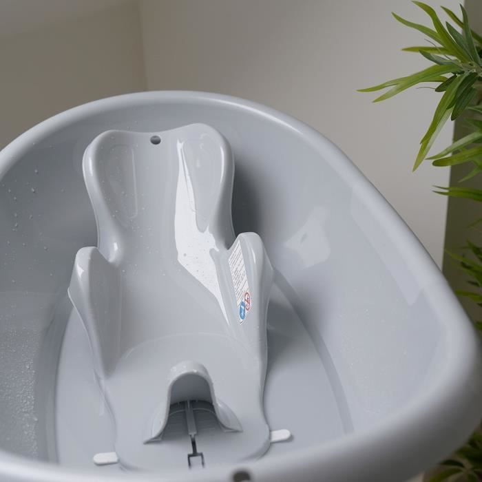 THERMOBABY Transat de Bain Daphne - Blanc muguet