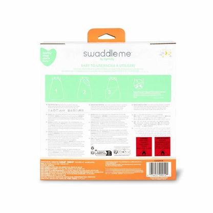 INGENUITY, Swaddling Bag, mouse gray sleeping bag, TOG 2.5, suitable from 3 to 18 months, Oeko-Tex certified