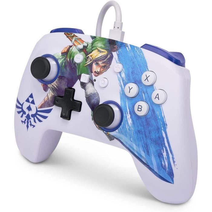 Wired Controller - POWER A - Nintendo Switch - Master Sword Attack