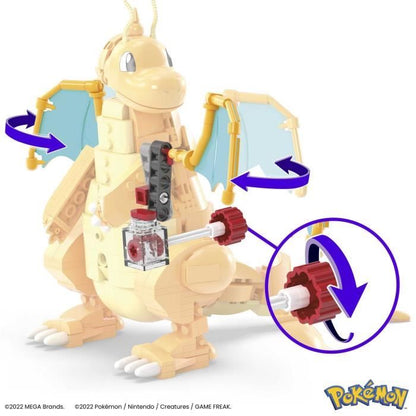 Mega Construx - Pokemon - Dracolosse - Construction - 6 years old and +