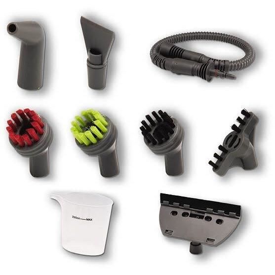 BISSELL B2635J SteamShot 2635J - 4.5 bar duck steam cleaner and 7 accessories