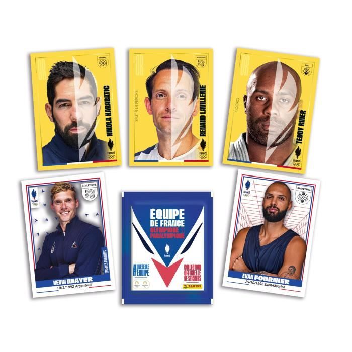 Sticker album + pockets - PANINI - JO 2024 French team