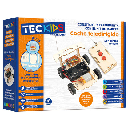 Remote Controlled Car wooden model