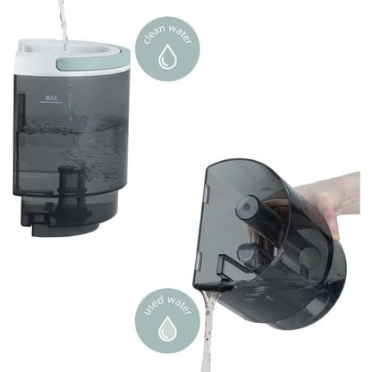 Hot water textile cleaner - HKoeNIG TWT88 - 1600 ml - 290 ml/min - 1200 W - White