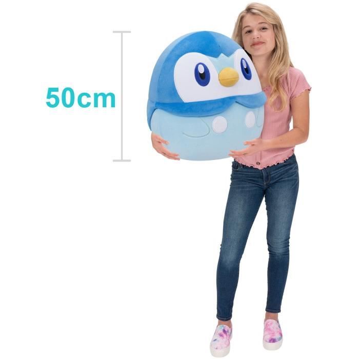 Plush - BANDAI - Pokémon - Squishmallows 50 cm - Tiplouf - Large ultra-soft plush - JWS00049