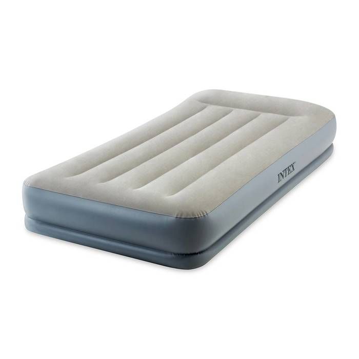 INTEX Pillow Rest Mid Rise inflatable bed - electric 2 people 64116ND