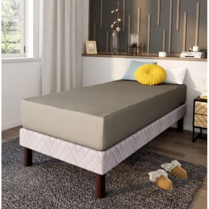 Dodo - antiBacteriens - Taupe - 90x190 cm cover sheet - Bonnet 32 ??cm