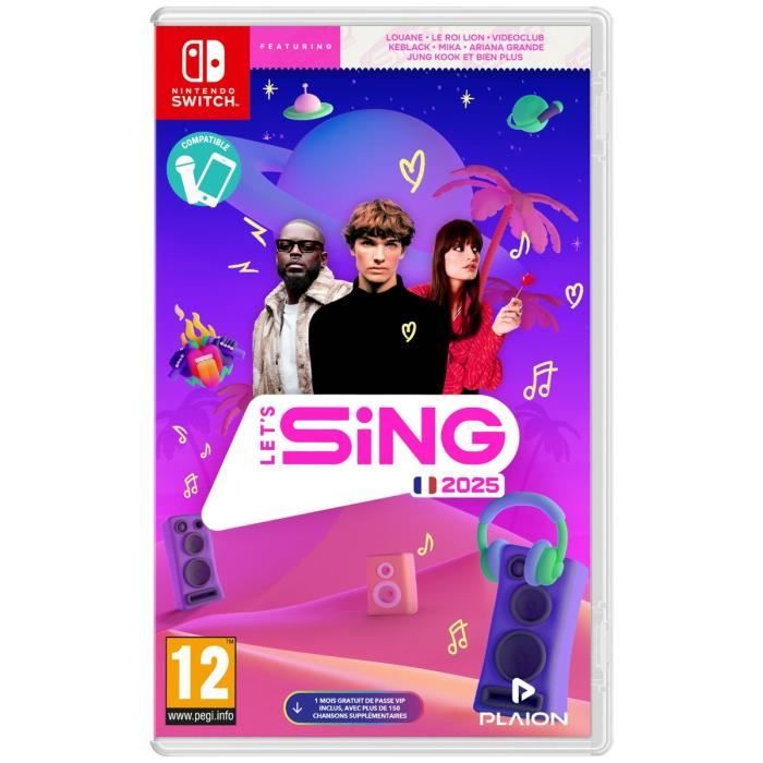 Let's Sing 2025 - Nintendo Switch game