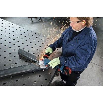 BOSCH PROFESSIONAL GWX 18V-15 C grinder + 2 5.5Ah ProCORE18V + GAL 1880 CV + L-Boxx batteries