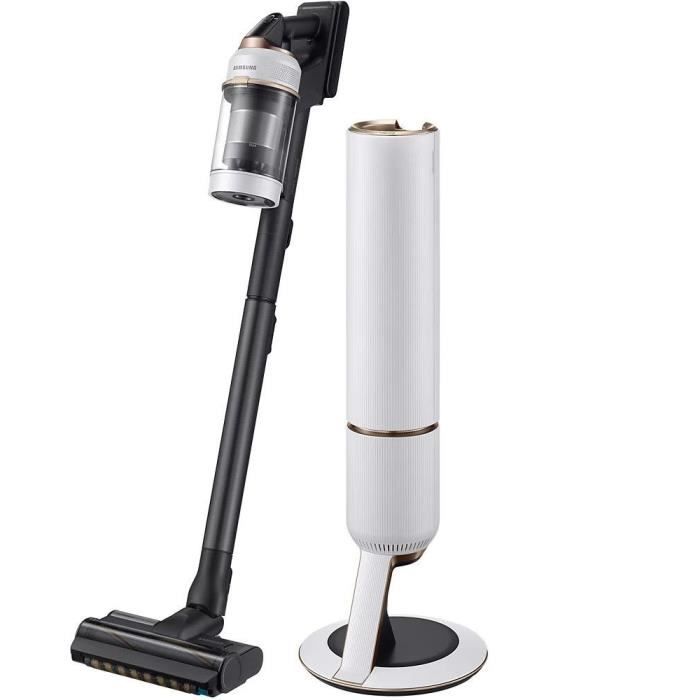 SAMSUNG Bespoke Jet Plus Complete VS20B95C43W - 210 AW Stick Vacuum Cleaner with Clean Station