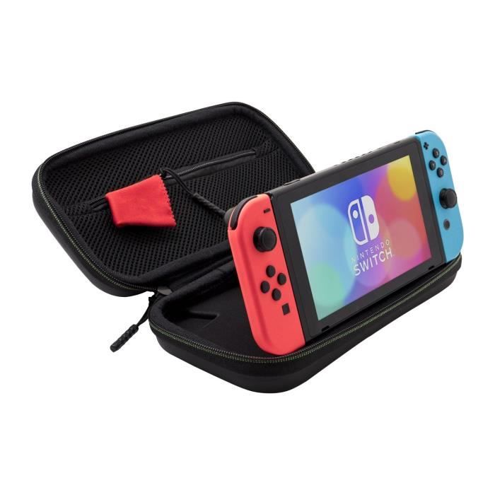 Carrying case - PDP - 1 UP Glow In The Dark - Nintendo Switch - Black
