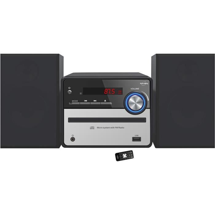 Bluetooth 5.0 Hifi system - INOVALLEY - CH37-BTH - CD player - 2 x 25W