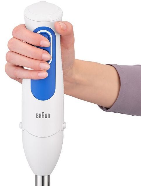 BRAUN Mixer - MQ3005WH Cream - 750 W - White - Blue