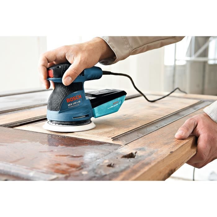 Eccentric sander Bosch Professional - Gex 125-1 AE (sanding tray diameter 125 mm, 250 W)